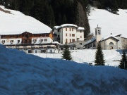 SALITA A CA' E PASSO SAN MARCO CON TANTA NEVE il 13 marzo 2014